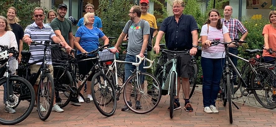 Eine Fahrradtour ist lustig, eine Fahrradtour ist schön!