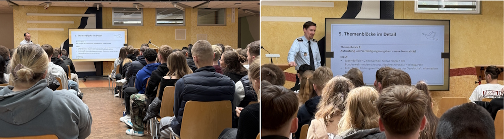 Podiumsdiskussion Krieg und Frieden
