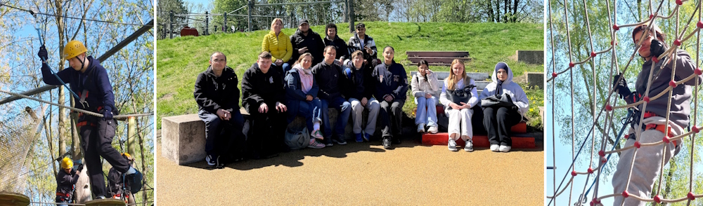 BEG25A im Niedrigseilgarten