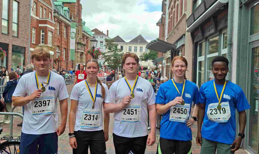 BBS-Team startet beim Altstadtlauf Buxtehude